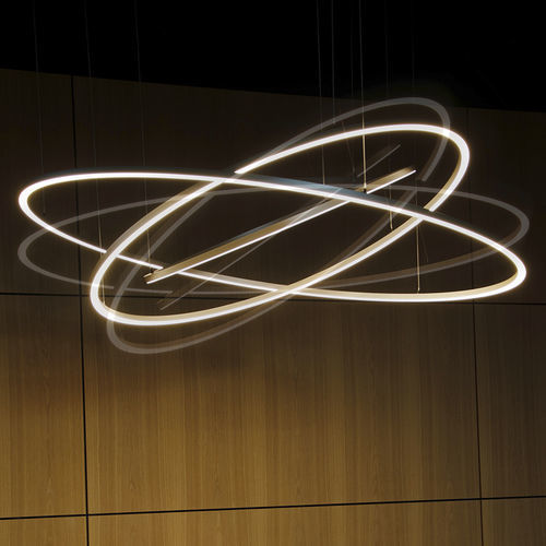 Luminaire suspendu - PURE MOTION - Sattler GmbH - à LED / en anneaux / IP20