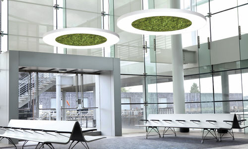Suspension - LUCE VERDE ANELLO - Sattler GmbH - en aluminium / contemporaine / d'intérieur