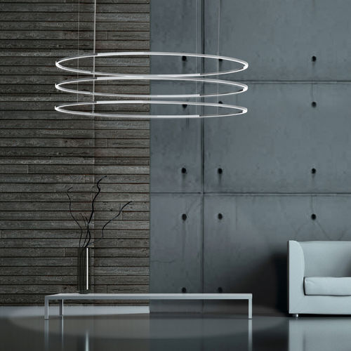 Suspension - INSIEME - Sattler GmbH - en aluminium / en verre acrylique / contemporaine