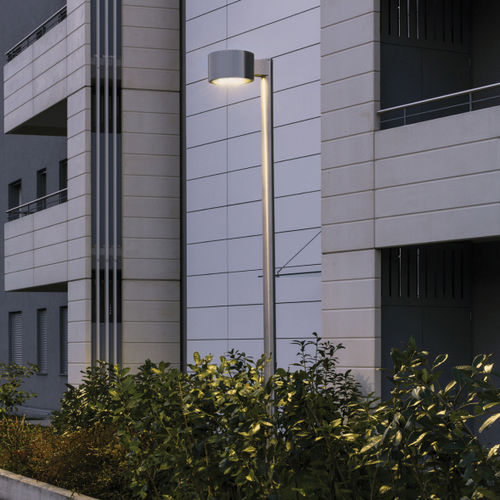 Lampadaire en acier inoxydable - MOON - Stral - urbain / contemporain / en acier