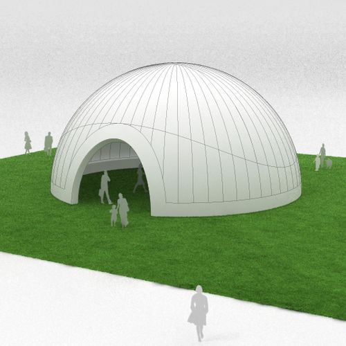 Structure gonflable pour le secteur événementiel - DOME - Studio Souffle