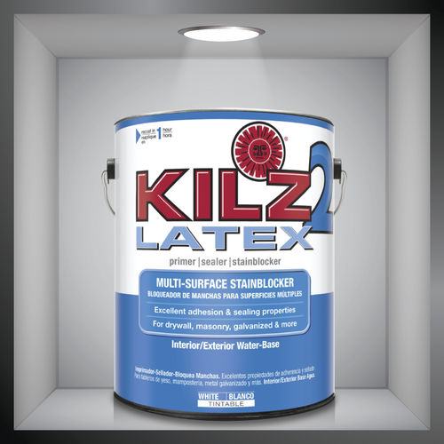Primaire pour maçonnerie - KILZ 2® LATEX  - KILZ - latex / pour intérieur