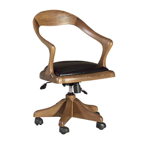 Chaise de bureau classique - RIVER - SOLENNE OFFICE FURNITURE - d'intérieur / en bois / tapissée