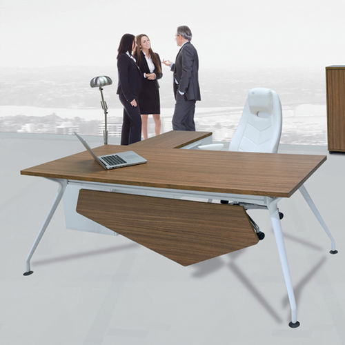 Bureau de direction - NEPTUN  - SOLENNE OFFICE FURNITURE - contemporain / en bois / en métal