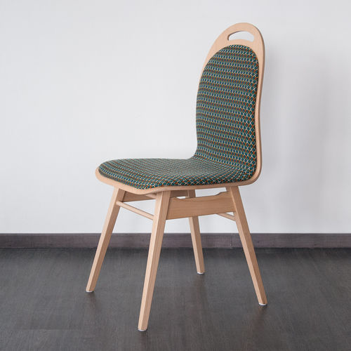 Chaise de conférence moderne - ZORA  - KODRETA furniture, s.r.o. - d'intérieur / en chrome / en bois