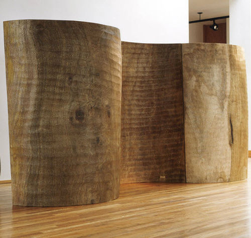 Paravent contemporain - WALL OF WOOD - JÉRÔME-ABEL SEGUIN - en bois