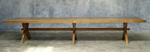 Table à manger classique - LONG - JÉRÔME-ABEL SEGUIN - en bois / rectangulaire / résidentielle