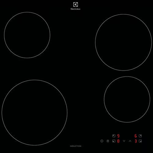 Table de cuisson à induction - LIB60420CK - Electrolux Home - 4 foyers / encastrable / avec commandes tactiles