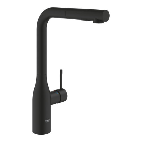 Mitigeur à poser - 30504KF0 - GROHE - en acier inoxydable / de cuisine / 1 trou