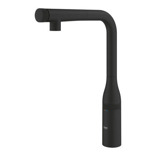 Mitigeur à poser - 30444KF0 - GROHE - temporisé / en acier inoxydable / de cuisine