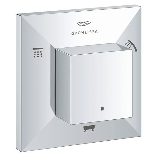 Robinet d'arrêt de douche - 29399000 - GROHE - mural / en métal / de salle de bain