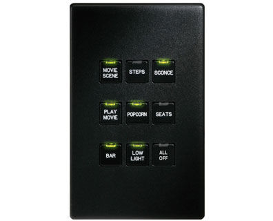 Clavier de commande pour installation domotique - METROPOLITAN   - Savant Systems - mural
