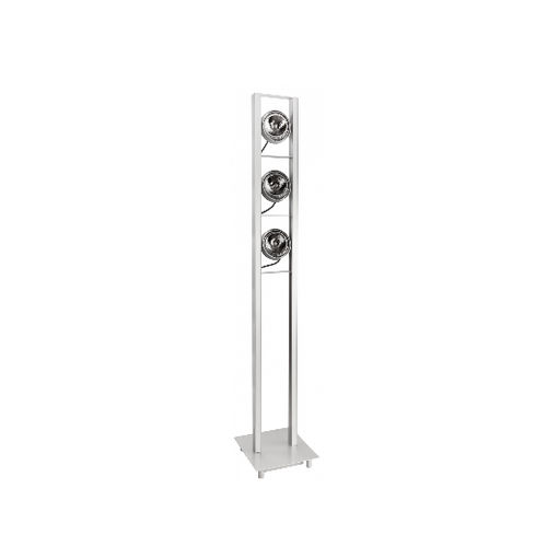 Lampe sur pied - TOWER  - LUMITEK - en aluminium / en acier / contemporaine
