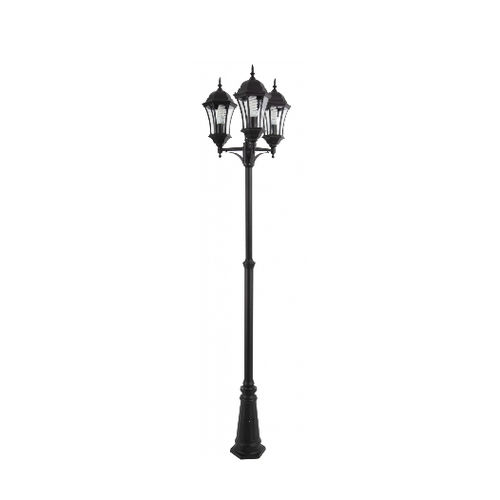 Lampadaire urbain - MALATYA - LUMITEK - classique / en aluminium / en verre