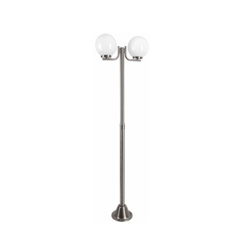 Lampadaire urbain - LORRAINE  - LUMITEK - contemporain / en acier inoxydable / en PMMA