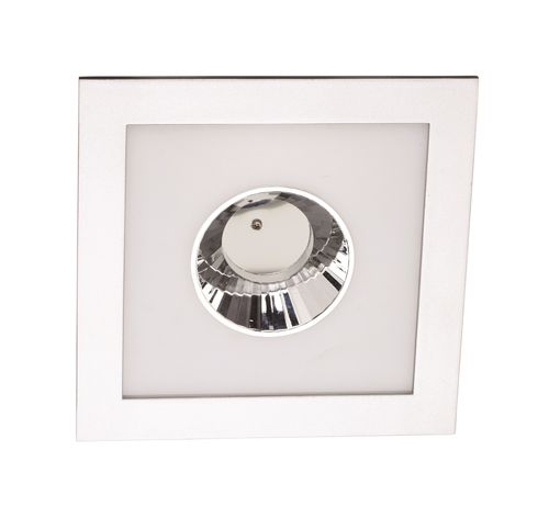 Downlight encastré - APAZON - LUMITEK - fluocompact / carré / d'intérieur