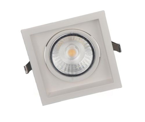 Spot de plafond - PARALED 1 - LUMITEK - encastré / à LED / halogène