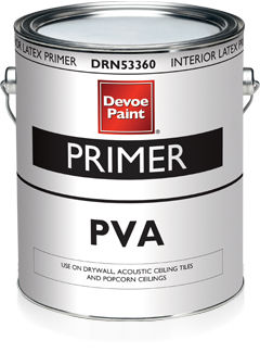 Primaire pour maçonnerie - PVA  - DEVOE PAINT - latex / d'intérieur