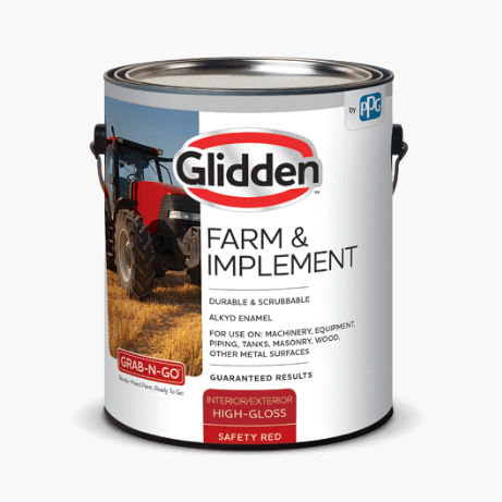 Peinture émail - GLIDDEN® FARM & IMPLEMENT - GLIDDEN - de protection / d'extérieur / pour mur