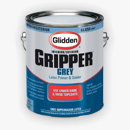 Primaire pour maçonnerie - GLIDDEN® GRIPPER® GREY - GLIDDEN - pour bois / pour métal / latex