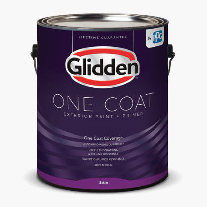 Peinture d'adhérence - GLIDDEN® ONE COAT - GLIDDEN - d'extérieur / pour mur / acrylique