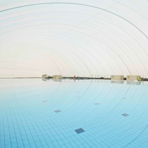 Structure gonflable pour piscine publique - PISCINAS - Tecnodimension Hinchable S.L. - pour couverture