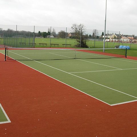 Sol sportif d'extérieur - MATCHPLAY 2  - Playrite - synthétique / pour terrain de tennis