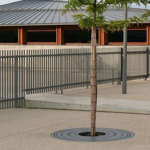 Grille d'arbre ronde - AZTEC - ACCENTURBA - en acier galvanisé / en acier thermolaqué