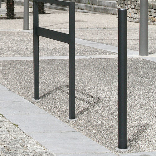 Potelet de protection - GÉNÉRIC 60 - ACCENTURBA - en acier thermolaqué / haut / pour espace public
