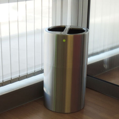 Poubelle publique - COLLECT DUAL - Cibins e.U. - de tri sélectif / en aluminium / contemporaine