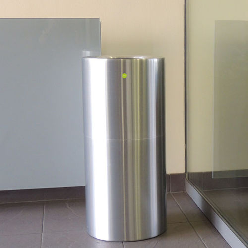 Poubelle publique - L45 - Cibins e.U. - en aluminium / contemporaine / pour hôtel