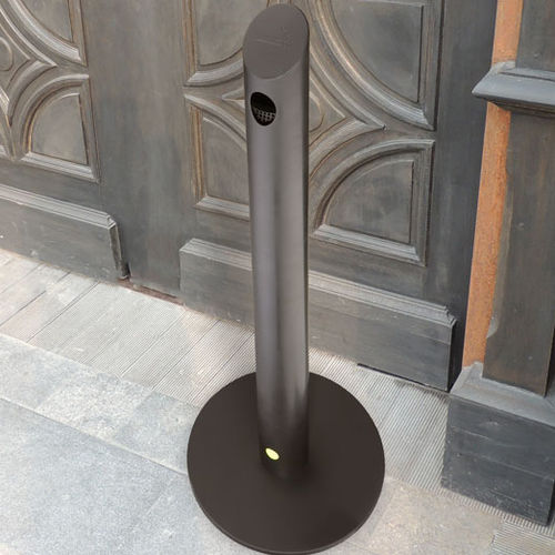 Cendrier sur pied - SLIM COLOR - Cibins e.U. - mural / en acier inoxydable / pour extérieur