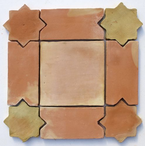 Carrelage en terracotta - MOSAICO ARABE-MUDEJAR - Ceramicas Antonio Aleman - mat / d'intérieur / de sol