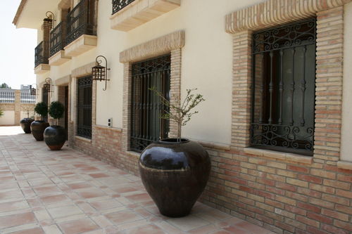 Carrelage en terracotta - Ceramicas Antonio Aleman - mat / d'extérieur / pour sol