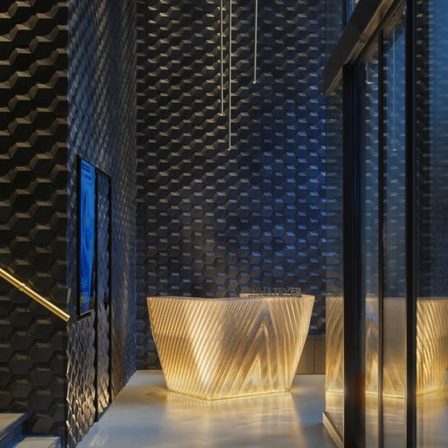 Carrelage en ciment - HEXXXA-3D - IVANKA - d'intérieur / mural / hexagonal