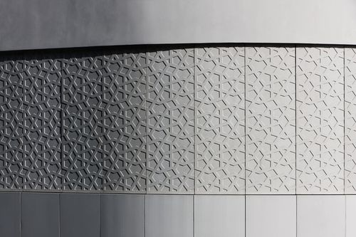 Plaquette de parement en béton - RUDAS PERFORATED PANEL - IVANKA - d'intérieur / d'extérieur