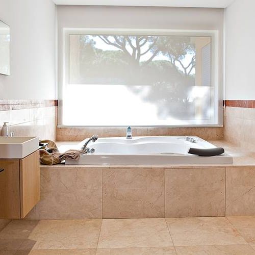 Carrelage en pierre naturelle - LIOZ MEDITERRANEAN - Pedrantiqua - brossé / poli / d'intérieur