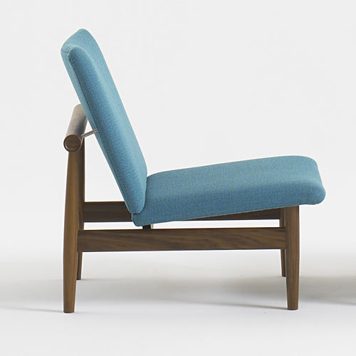 Chauffeuse design scandinave - 137 - House of Finn Juhl – Onecollection - en tissu / en noyer / en chêne