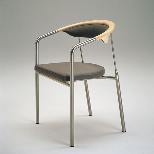 Chaise contemporaine - CHAIRMAN - House of Finn Juhl – Onecollection - d'intérieur / en tissu / en bois massif