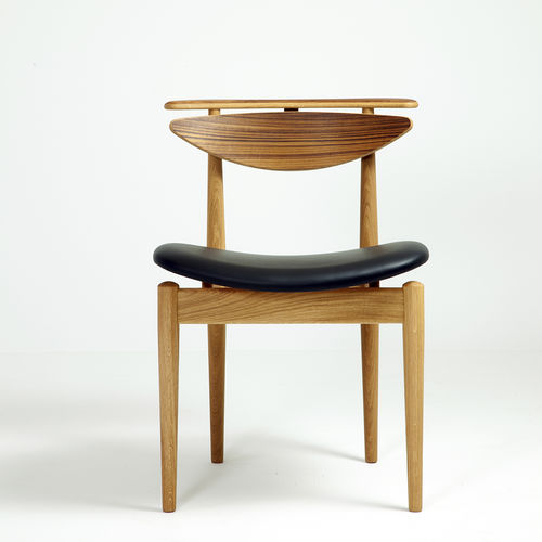 Chaise de salle à manger design scandinave - READING - House of Finn Juhl – Onecollection - d'intérieur / en chêne / en noyer