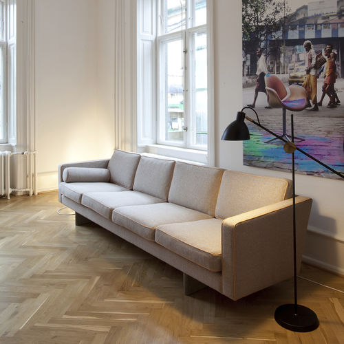 Canapé contemporain - 88 - House of Finn Juhl – Onecollection - en tissu / en cuir / gris