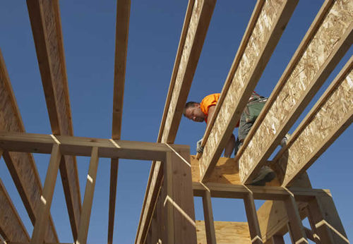 Poutre en bois reconstitué - RFPI JOIST®  - LVL FLANGE - ROSEBURG - en I / pour plancher / de toiture