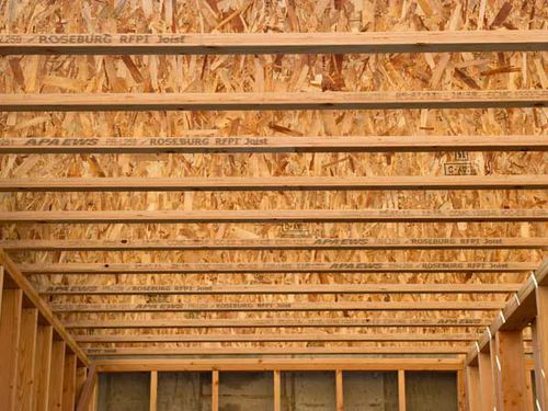 Poutre en bois reconstitué - RFPI JOIST®  - SOLID-SAWN FLANGE - ROSEBURG - en I / pour plancher / de toiture