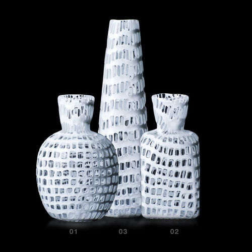 Vase contemporain - OCCHI - Venini - en verre soufflé