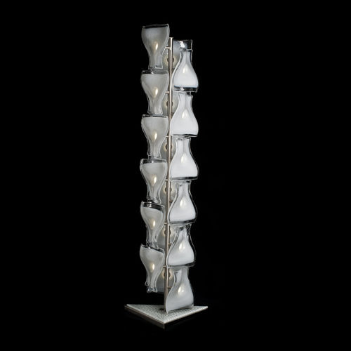 Lampe sur pied - VELIERO - Venini - en verre / en métal / design original