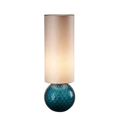 Lampe de table - BALLOTON - Venini - en verre soufflé / en tissu / contemporaine