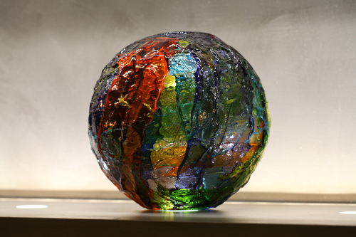 Vase contemporain - GEACOLOR - Venini - en verre soufflé / par Gae Aulenti