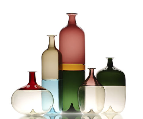 Vase contemporain - BOLLE - Venini - en verre / en verre soufflé