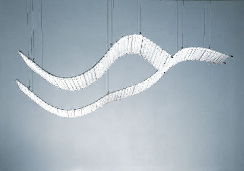 Suspension - TAPPETO VOLANTE - Venini - en métal / en verre / design original