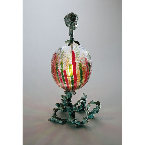 Lampe de table - DONNA DI RANGO - Venini - en verre soufflé / en métal / design original